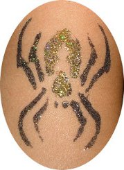 Alle Kinder lieben unsere Glitzertattoos