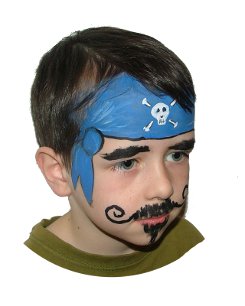 Egal ob Pirat oder Transformer - geht nicht gibts es bei unserem Kinderschminken nicht !