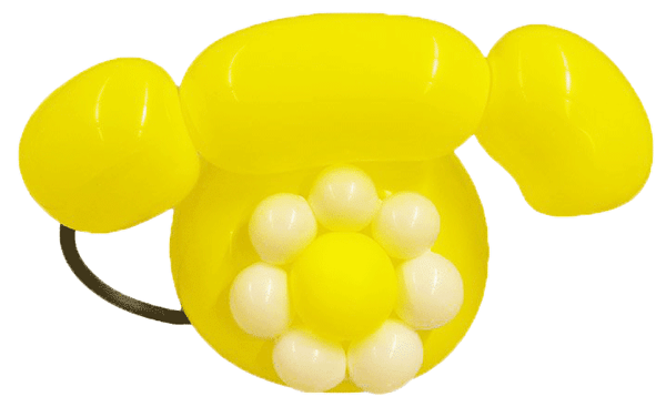 Telefon aus Ballons