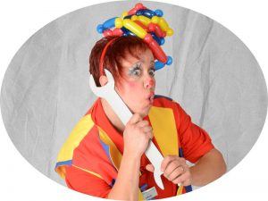 Clown zum Kindergeburtstag