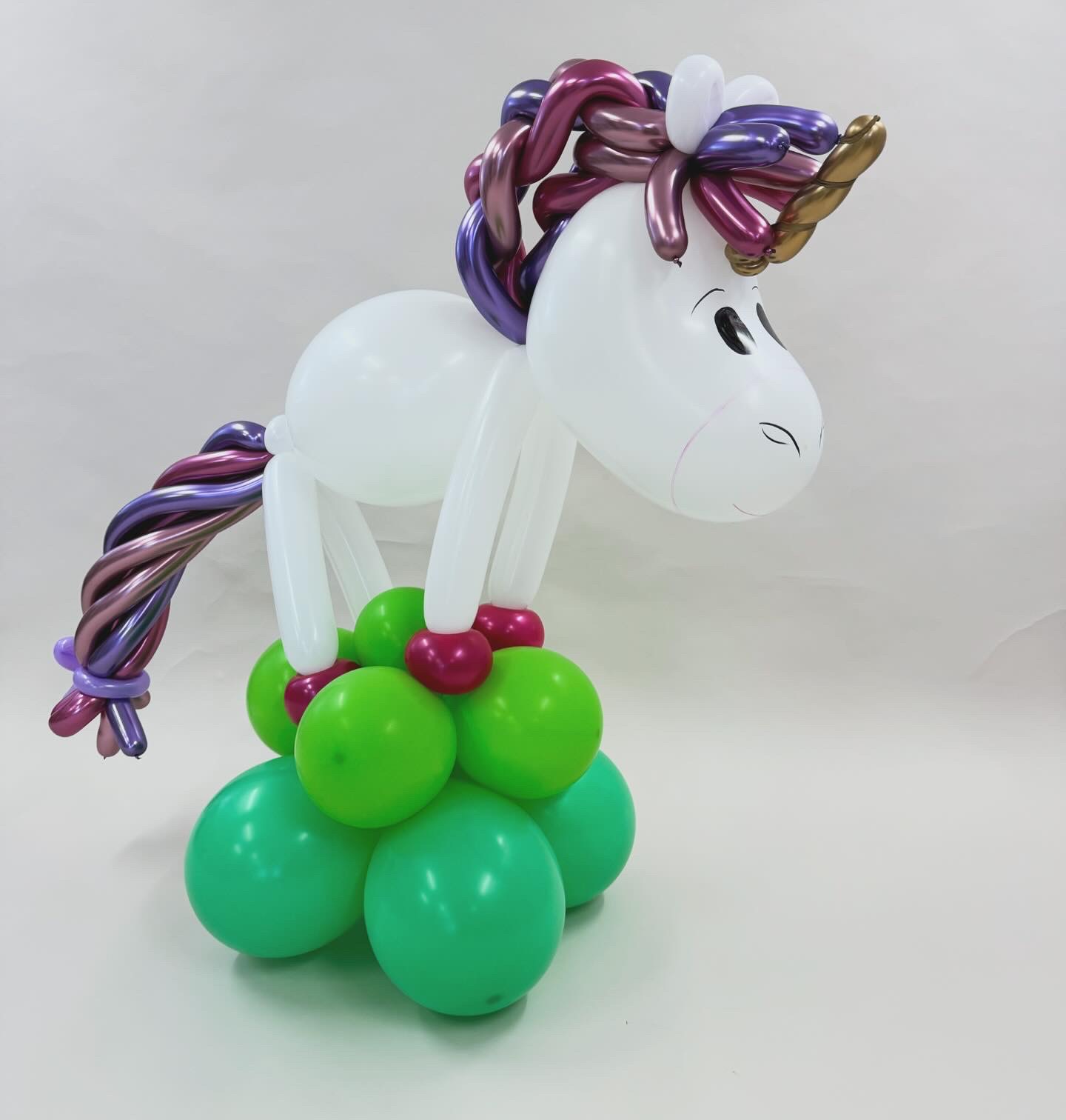 C457E419-3AE9-4382-B648-2F16345B4B23 Ein Chopper aus Luftballons, von unserer Luftballonkünstlerin erschaffen